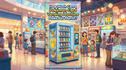 How Much Can a Pokémon Card Vending Machine Make Per Month?
