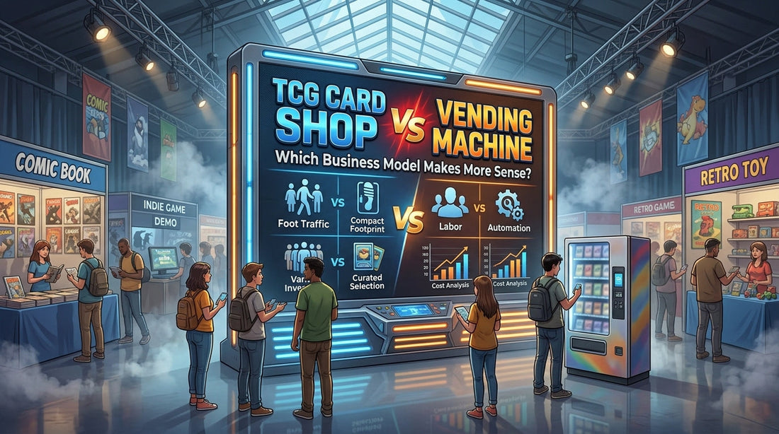 TCG Card Shop vs Vending Machine: Which Business Model Makes More Sense?