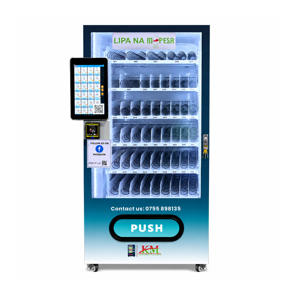 TCG Card and Pokémon Card Booste Packs Vending Machine with compact touchscreen