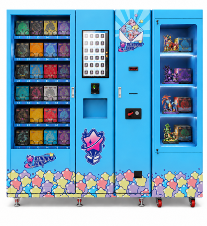 Standalone Kiosks TCG Card and Pokémon Card Booster Pack Vending Machine with HD Digital Touchscreen