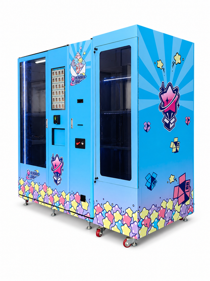 Standalone Kiosks TCG Card and Pokémon Card Booster Pack Vending Machine with HD Digital Touchscreen