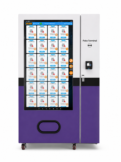 Smart Floor-Standing TCG & Blind Box Vending Machine with 55-Inch Display Screen