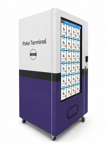 Smart Floor-Standing TCG & Blind Box Vending Machine with 55-Inch Display Screen