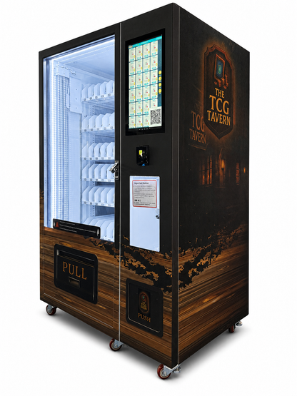 Smart TCG Card and Booster Packs Vending Machine with Extra Slave cabinet